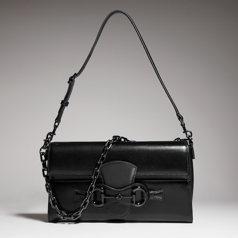 Mittelgroße Horsebit Ristretto Schultertasche