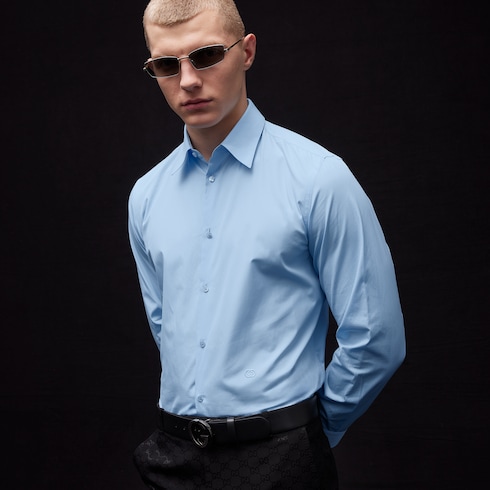 Camicia in popeline di cotone