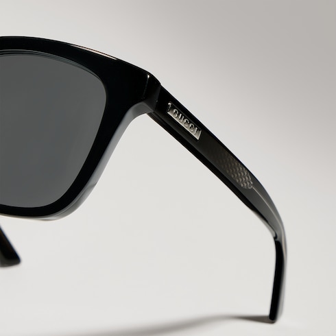 Specialized-fit rectangular sunglasses
