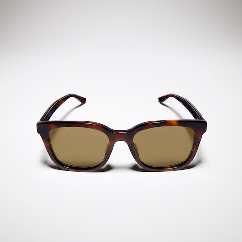 Specialized-fit rectangular sunglasses