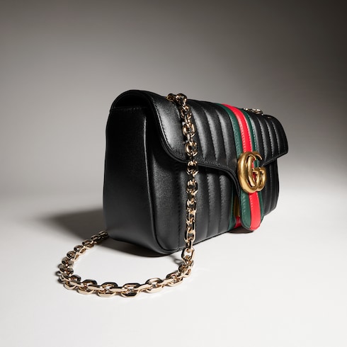 Bolso de Hombro Jetset GG Marmont Mediano