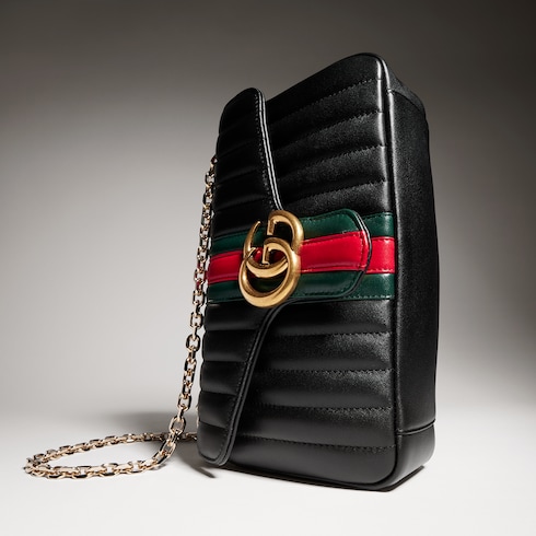 Bolso de Hombro Jetset GG Marmont Mediano