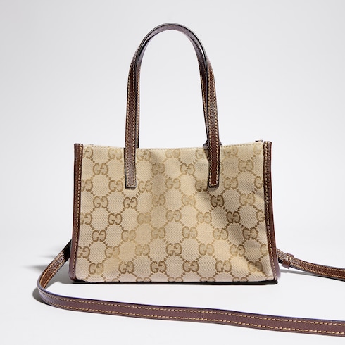 Small tote bag with Double G charm