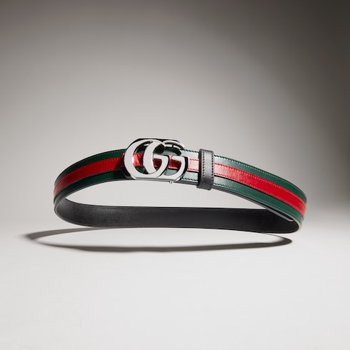 Cinturón Cut GG Marmont Reversible