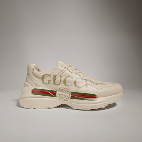 Men's Rhyton trainer with Gucci logo