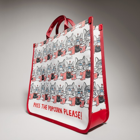 〔チルドレンズ〕ヒグチユウコ プリント トートバッグ