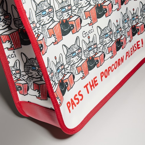 Children's printed tote bag