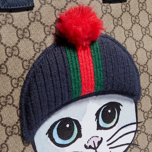 Cabas pour enfant à motif GG