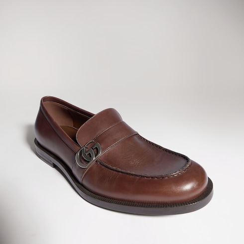 Mocassino uomo con Doppia G