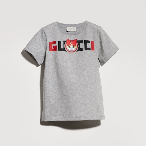 Children's cotton T-shirt with print