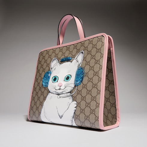 Cabas pour enfant à motif GG