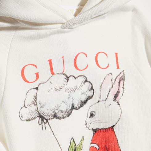 Baby cotton jersey sweatshirt with print
