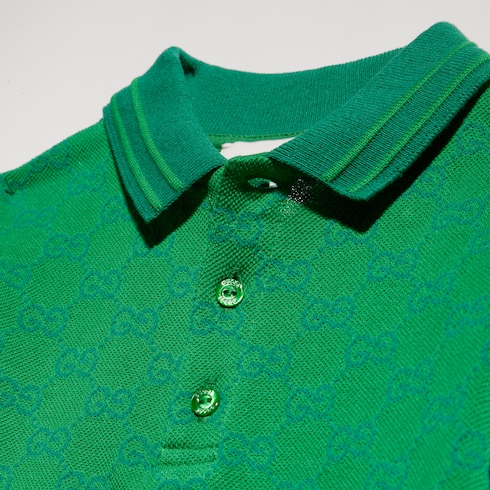 Baby GG cotton polo shirt