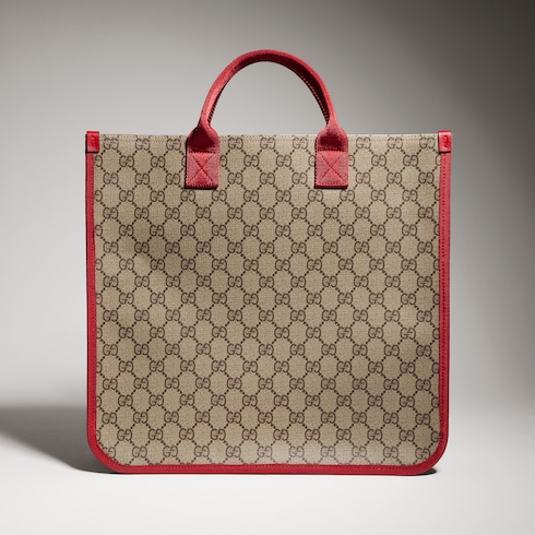 Bolso tote infantil con GG y estampado