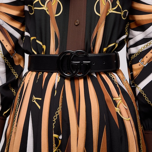 Ceinture large GG Marmont