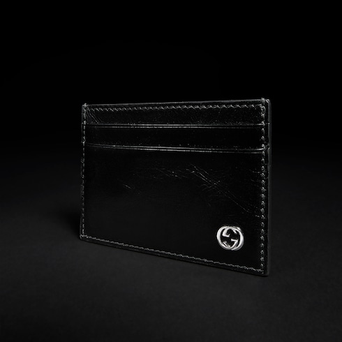 Card case with Interlocking G