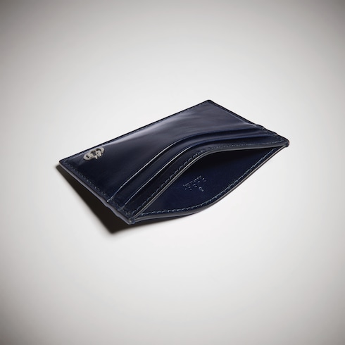 Card case with Interlocking G