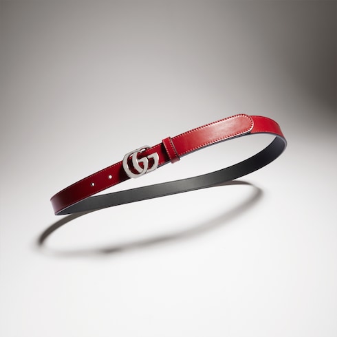 Fine ceinture avec boucle Double G