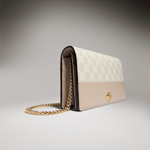 GG Marmont wallet on chain