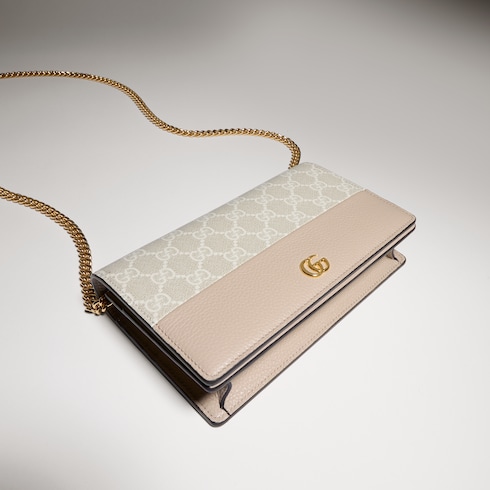 GG Marmont wallet on chain