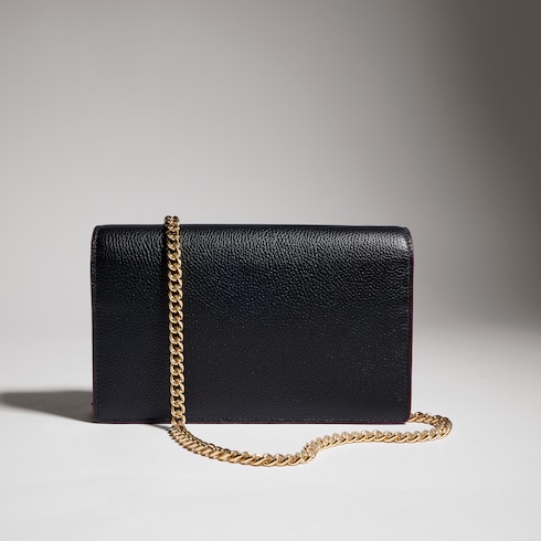 GG Marmont wallet on chain