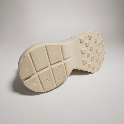 Baskets Rhyton en cuir avec logo Gucci pour femme