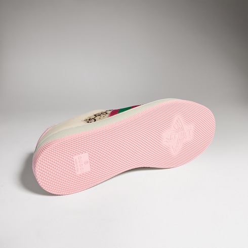 Sneaker Screener donna con cristalli GG