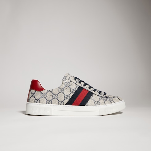 Gucci Ace系列饰织带女士运动鞋