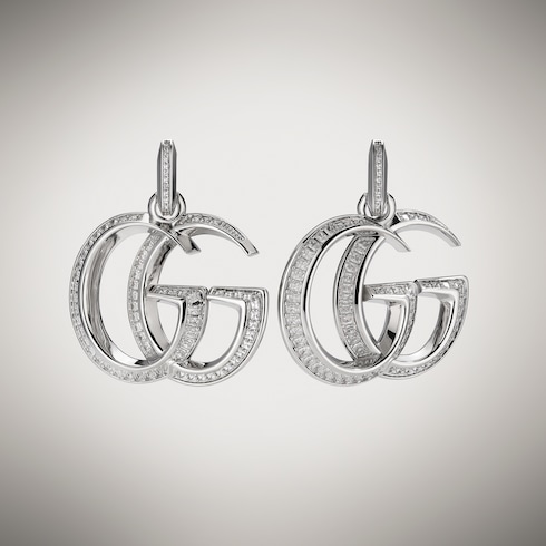 GG Marmont crystal earrings