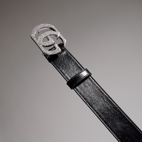 Ceinture avec boucle Double G