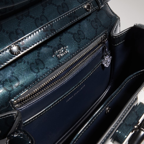 Gucci x Ando Cloisonné Bamboo 1947 small bag
