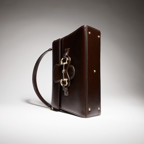 Medium top handle bag with Horsebit