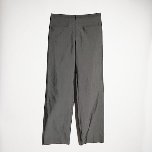 Pantalon en soie mérinos laine