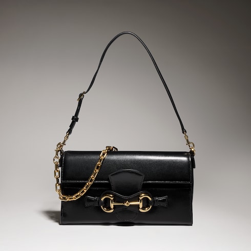 Horsebit Ristretto medium shoulder bag