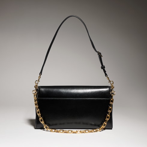 Bolsa para el hombro mediana Horsebit Ristretto