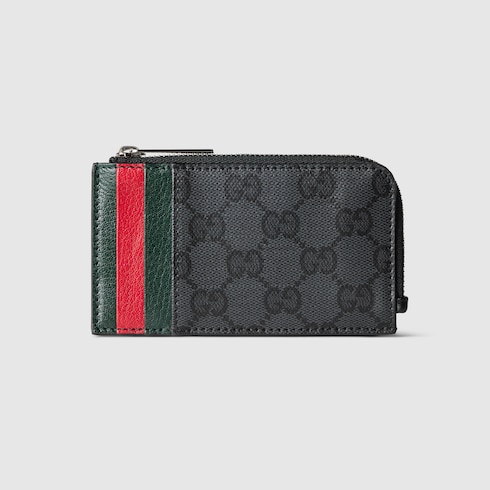 GUCCI ウェブカードスロット付き ロング カードケース