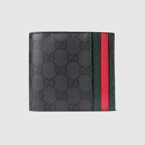 GUCCI ウェブ カードスロット付き 二つ折りウォレット