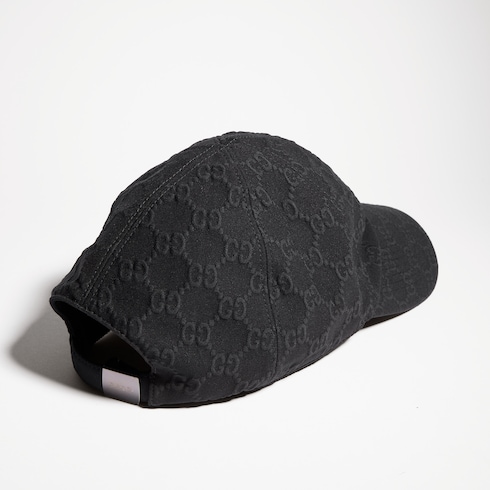Embossed GG jersey baseball hat