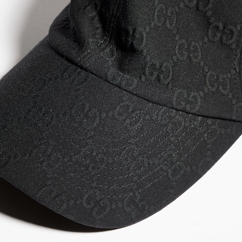 Embossed GG jersey baseball hat