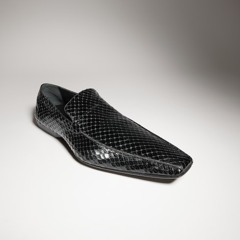 Mocassins en python Giovanni pour homme