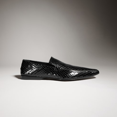 Herren Giovanni Pythonloafer
