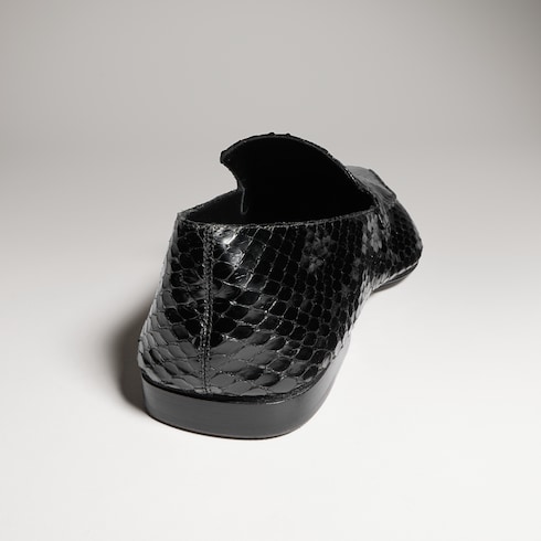 Mocassins en python Giovanni pour homme