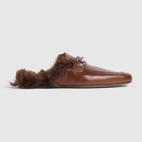 GUCCI ホースビット付き メンズ スリッパ