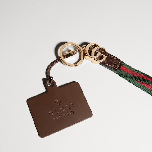 Lanyard phone holder with Web