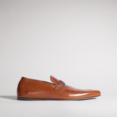Mocassins avec bande Web pour homme