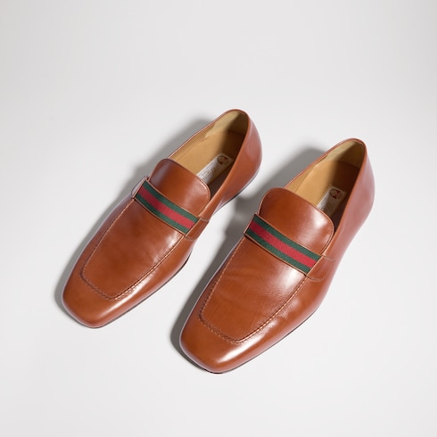 Mocassins avec bande Web pour homme