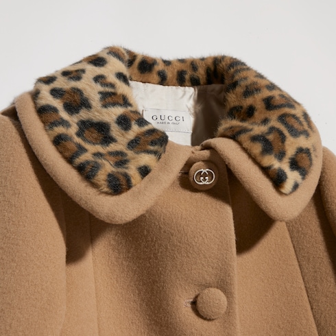 Manteau pour enfant en laine