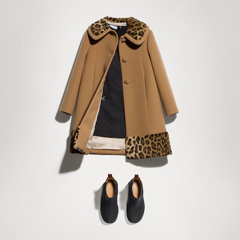 Manteau pour enfant en laine