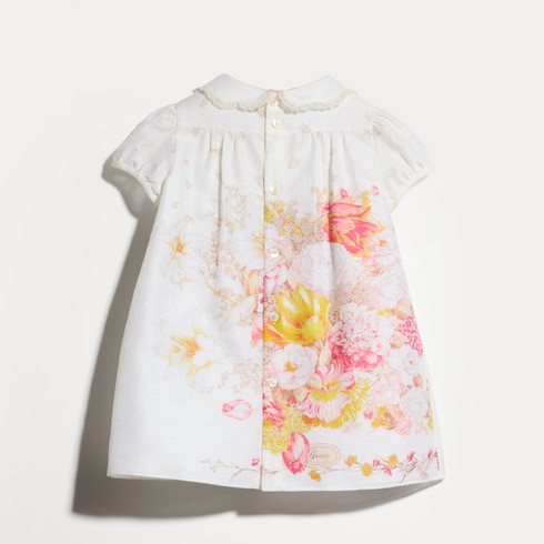 Abito neonato in cotone GG stampato