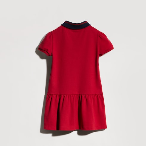 Abito polo bambino in cotone